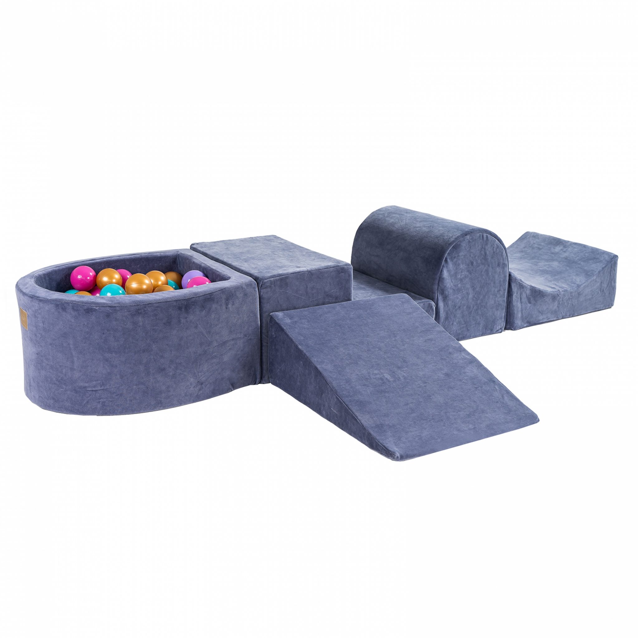 Parcours Motricité Bébé En Mousse - Blocs D'Escalade Doux - Jouet Éducatif 50kg Charge